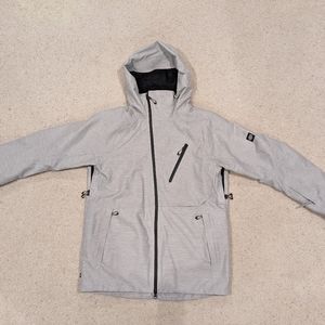 686 GLCR Hydra Men's Snowboard Jacket Medium Light Grey